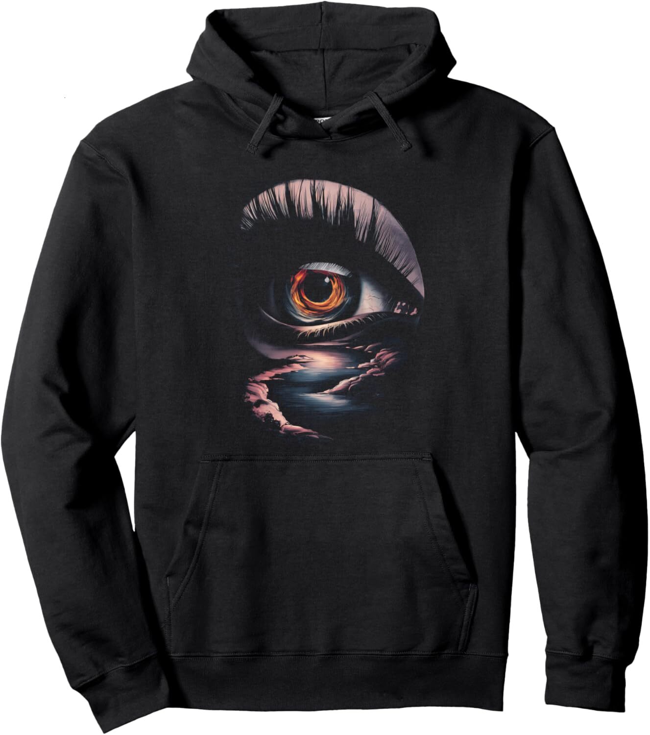 Sweat à capuche pour hommes femmes drôles Eye Résumé Art Design graphique Graphique Tees Men Femmes Pullover Sweat à sweat graphique
