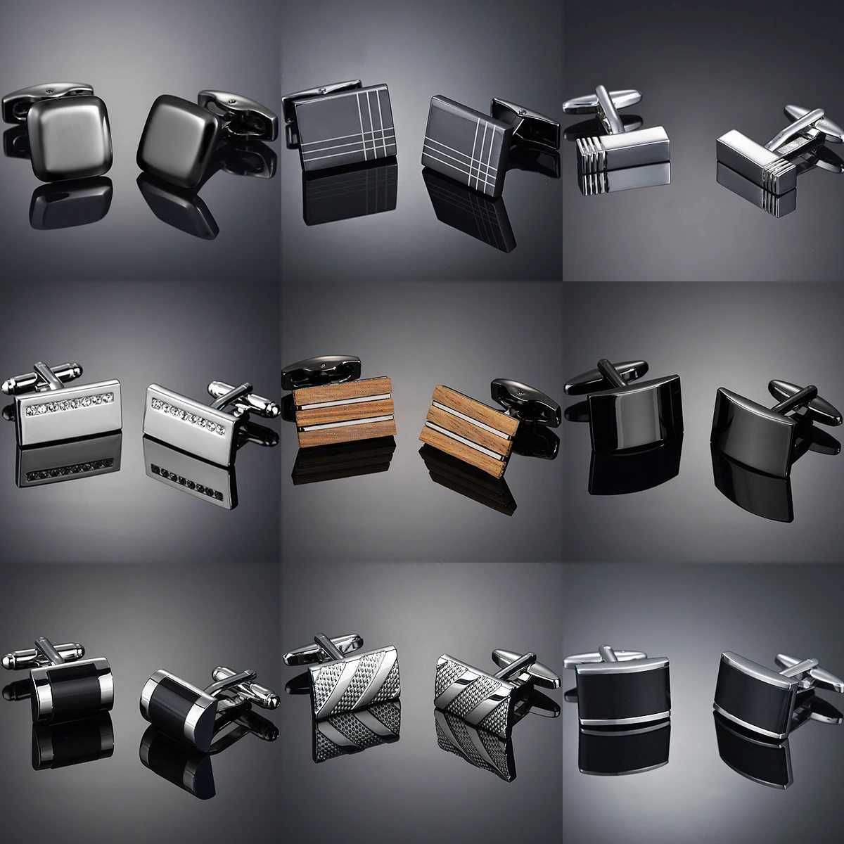 Luxury mens cufflinks mens shirt cufflinks French animal buttons custom formal wedding dresses bridal suites anniversary sleeves W241109