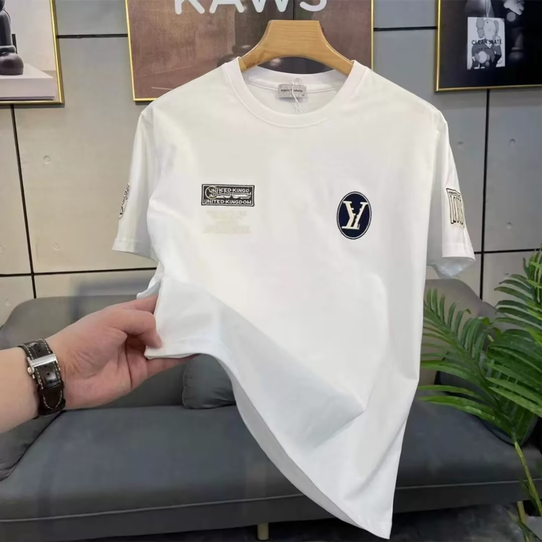 Designer T-Shirts Men's T Shirts Summer Men Women Loose Oversize Tees Apparel Fashion Tops Mans Casual Chest Letter Shirt Street Shorts Sleeve