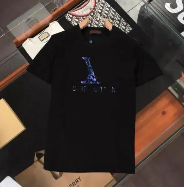 Louseviton Shirt Summer Mens T Shirt Women New Designers Brands Tops Mans Polos Casual Louise Shirts Luxurys Clothing Street Designer Fashion High Q
