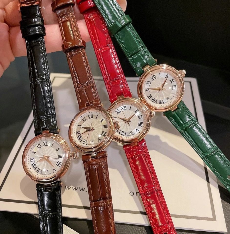 Watch Woman high quality Designer Women's Stainless Steel Wristwatch Fashion Casual Leather Sport Waterproof Woman Watch Top Brand Women Bracel