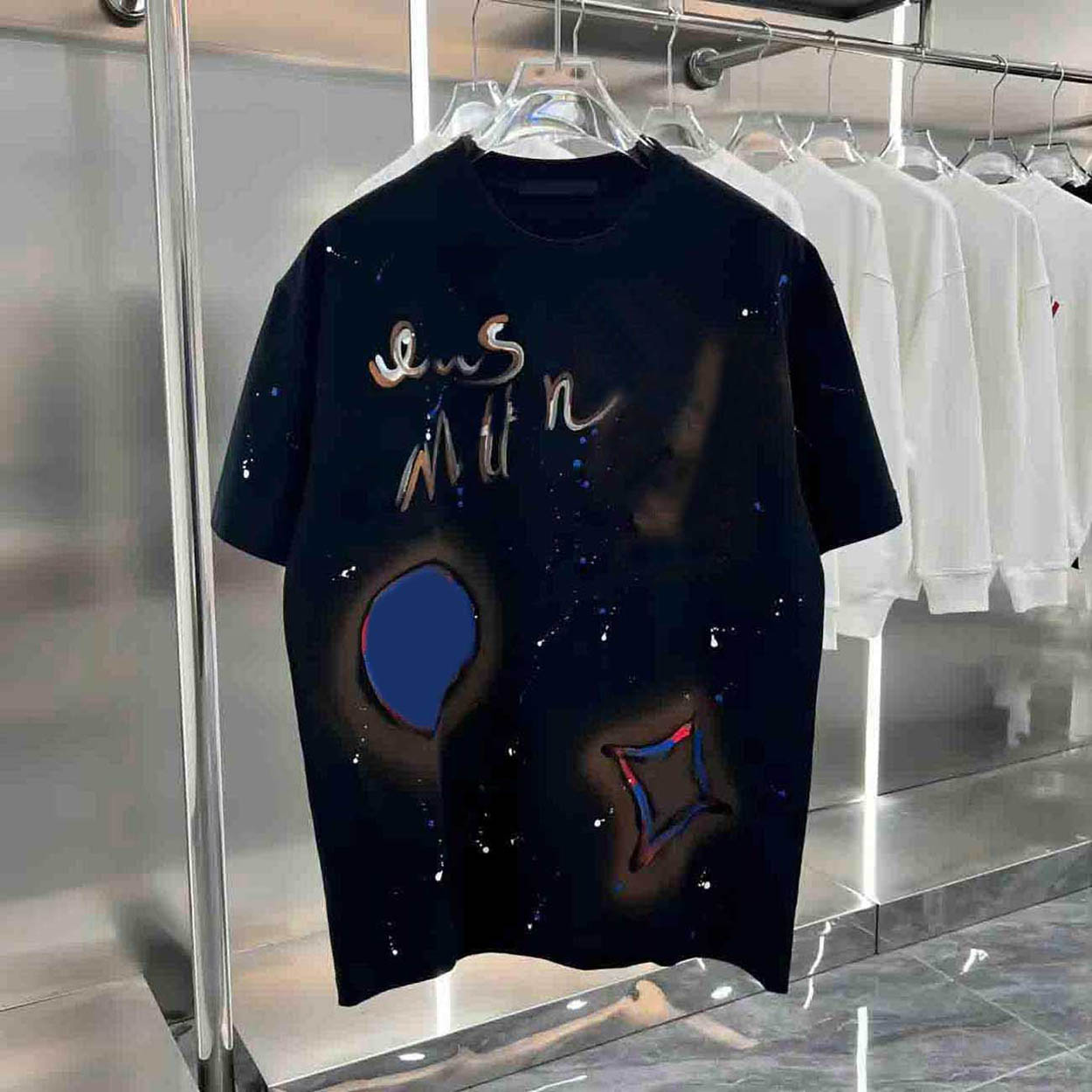 Designer mens polo shirts women t shirts fashion clothing Embroidery letter Business short sleeve calssic tshirt Skateboard Casual tops tees M-3X
