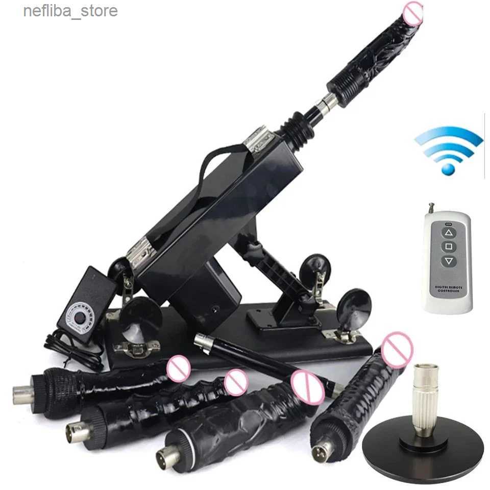 Other Health Beauty Items FREDORCH Adult machines for woman Automatic Masturbation Pumping Gun 3XLR Adult machines for adults With Big Dildo Adul-image-962434210