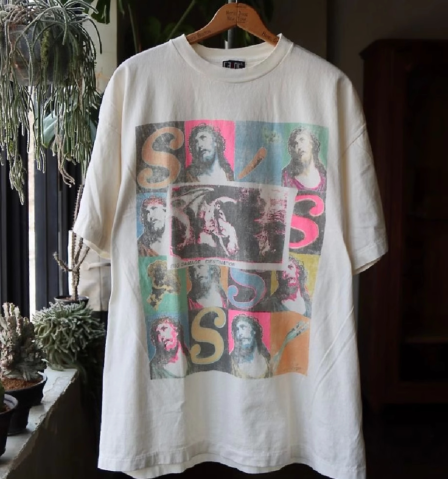 Colorful Print T Shirt Men Women Best Quality 2024ss Summer Style T-Shirt Tee Tops