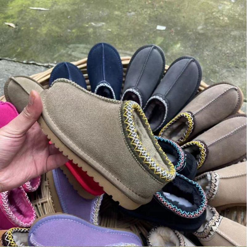 Toddler Tasman II Slippers Tazz Baby Shoes Kids Chestnut Fur Slides Sheepskin Shearling Classic Ultra Mini Boot Winter Mules Slip-on Wool Little-image-887779529