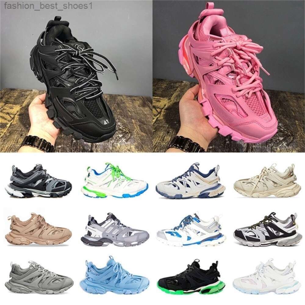 Direct Factory Sale 2024 Wholesale Luxury Old Grandpa Track 3.0 Casual Shoes Tripls s Womens Mens Silver Black Grey White Royal Sneakers Sports T-image-962848901