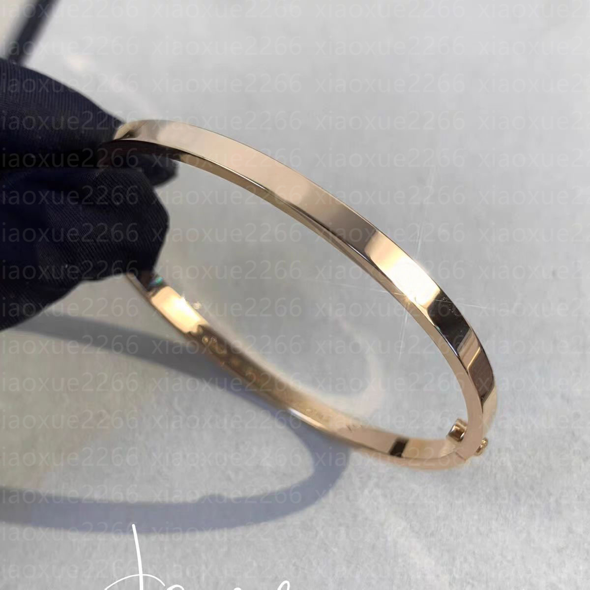top quality designer Bracelet designer jewelry narrow 4MM top V gold bracelet Charm Bracelet Couple Bracelet bangle party gifts no diamond luxury br