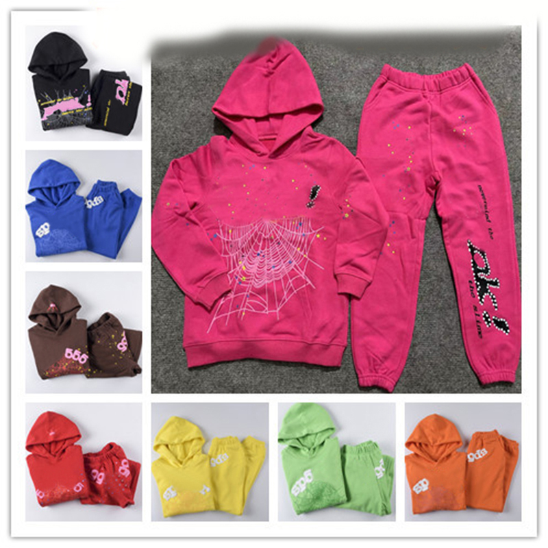 Childrens hoodie pants set Designer kids Clothes Sets New Luxury Print boys girls Tracksuits classic Letter hoodies Casual Sports Sweatshirt CSD2403