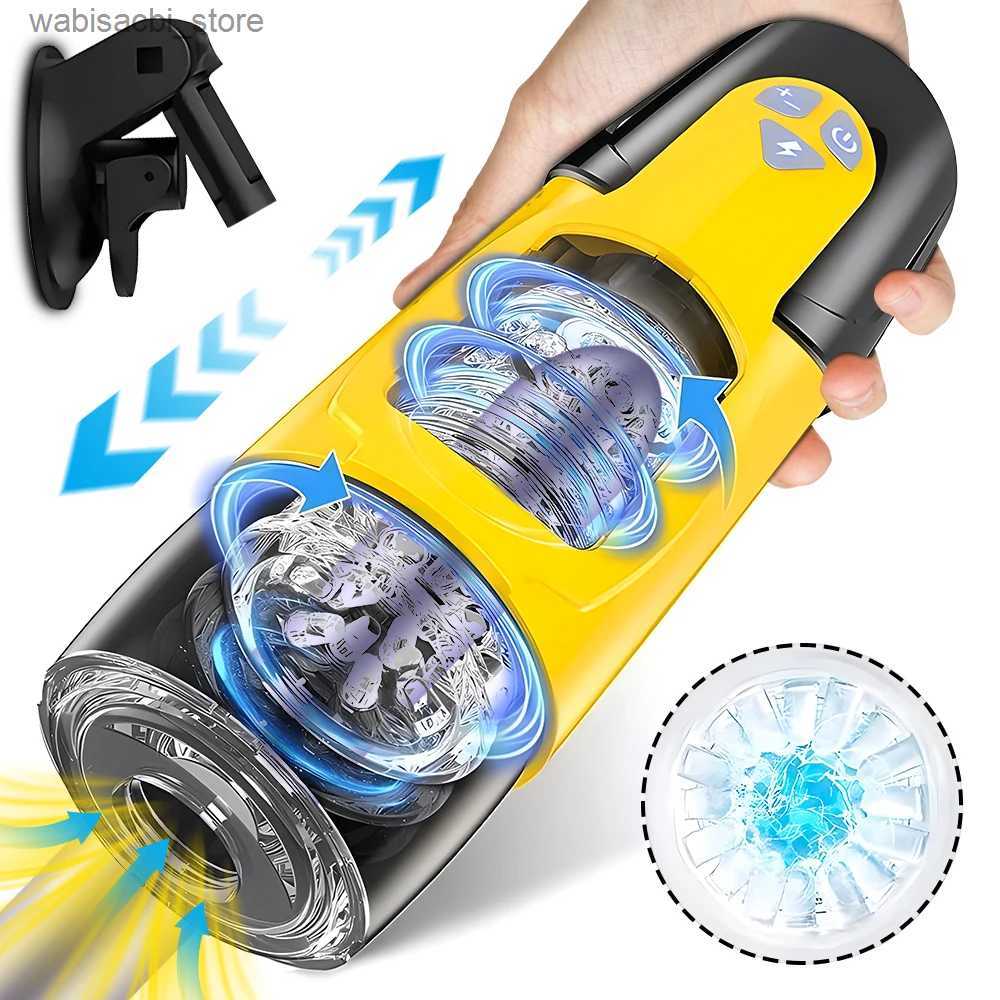 Other Health Beauty Items Automatic Masturbators Cup with 7 Thrusting Rotating for Penis Pump Stimulation Electric Pocket Pussy Stroker Adult Mal-image-963177631
