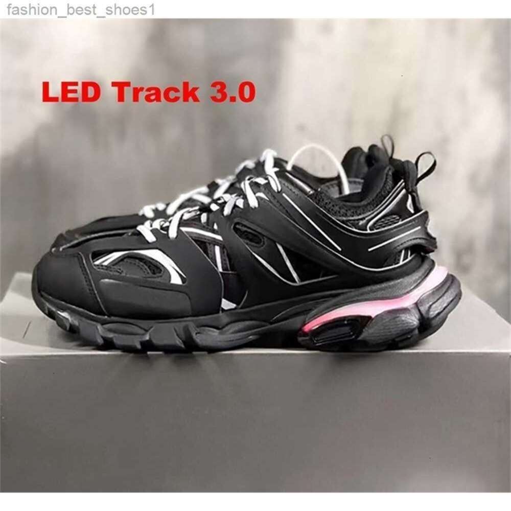 Direct Factory Sale Dress Shoes Designer Led Track 3 3.0 Shoe Men Women Sneakers Triple Black White Pink Sneaker Tracks Sports-image-962848913