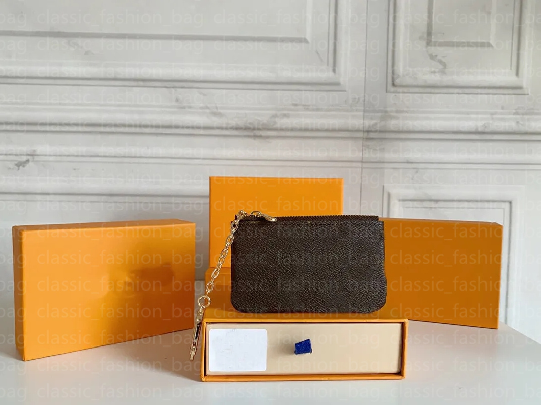 Porte-cartes pour femmes petits portefeuilles zippés clés clés à bandoulière noir envergure poke kelechain véritable cuir de luxe pour hommes por