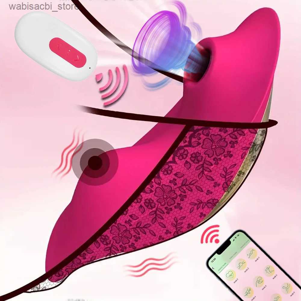 Other Health Beauty Items Mini Wearable Sucking Vibrator Female APP Remote Control Nipple Clitorals Stimulator Panties Vibrating Adults Toys for-image-963223413