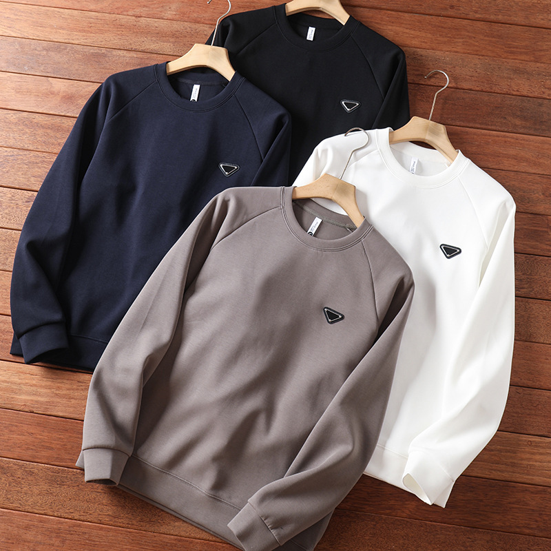 Men de coton décontracté coton sweteur de créateur de crépusseau à swets à sweats à swets de mode de mode massive à manches longues