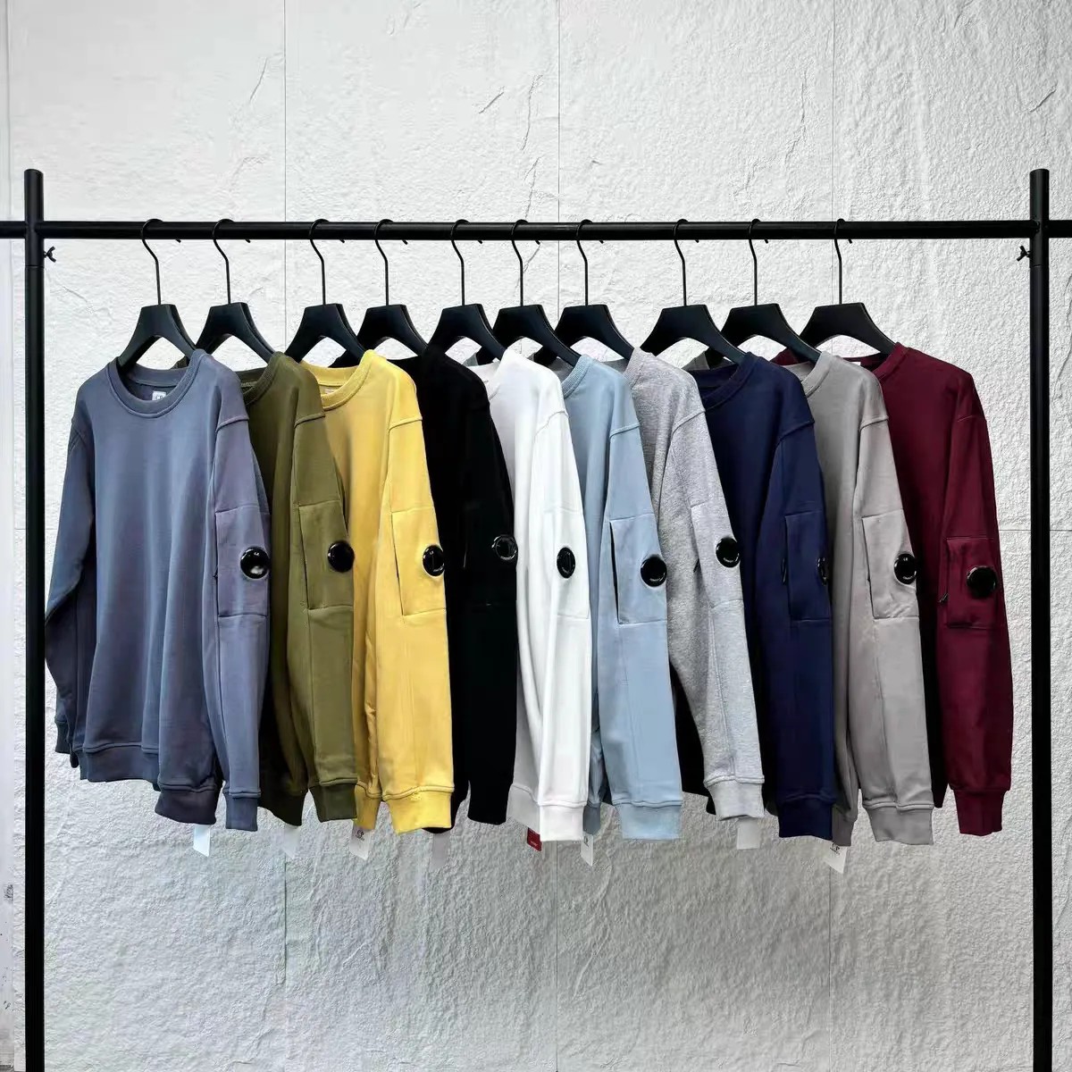 Designer Hoodies Mens Casual Zip Up Jackets Italy Long Sleeve Pullover Hoodie Sweater Compass Embroidered Armband Sweatshirts Cotton T shirt Mens