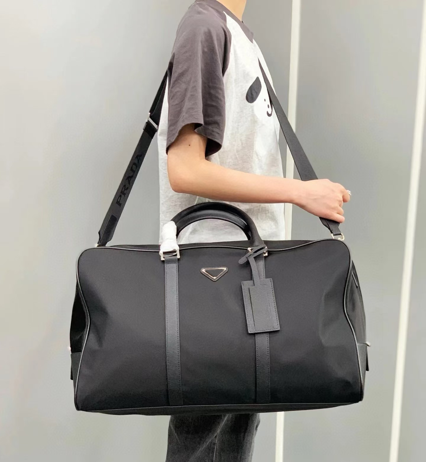 Designer Duffle bag 386 Classic 50cm Travel bag totes Bags Men Top Quality Nylon Designer bags Handbags Large Capacity Sports Holdall Duffel Bags-image-1032270610