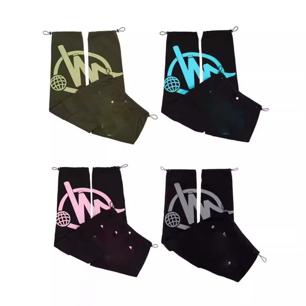 Pantalon de designer Street Pantalon de jambe droite décontractée