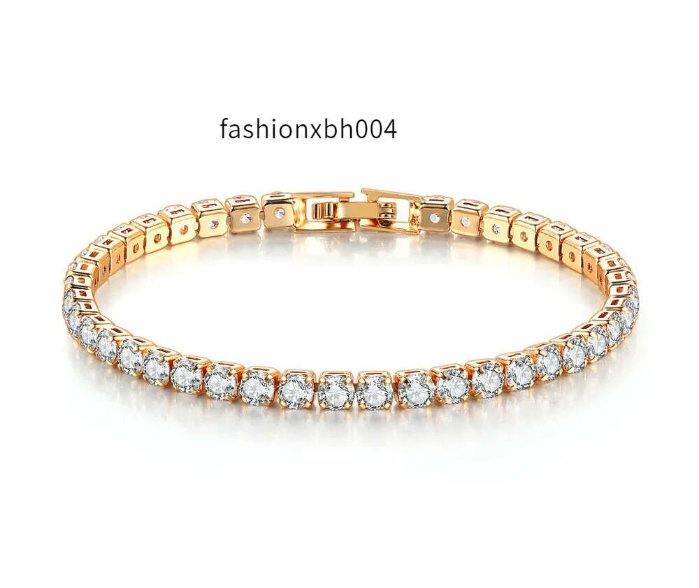 tennis bracelet tennis chain chaine vvs zircon tenis de hombre collane maschili-image-964157207