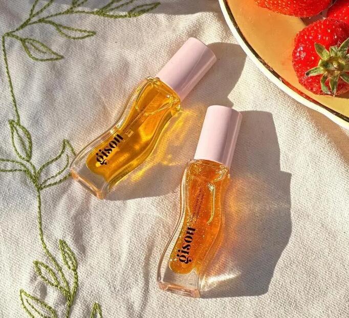 Huile à lèvres gisou hydratant la noix de coco à la noix de coco miel de miel de mangue de mangue Punch 3 ml maquillage de gloss à lèvres infusés