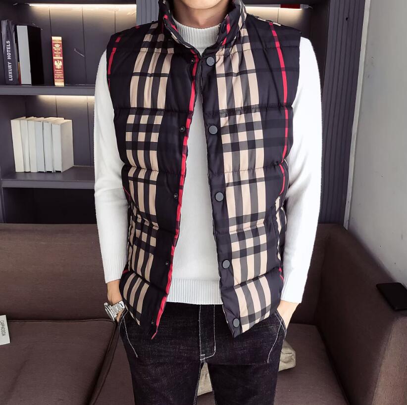 Men's Vests New Autumn Winter luxury brand waistcoat designer cotton vest high-quality warm jacket fashion hooded sweater Outerwear Men Clothin