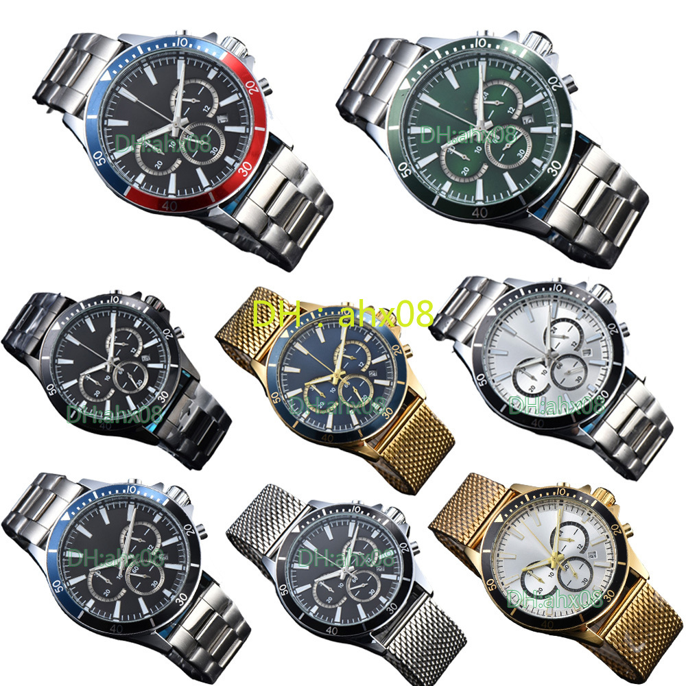 2024 Dernières boss montres de mode de luxe de mode de luxe MOT MOTION MOUVEMENT MOUVEMENT MUTIVE MUTRIFONCTION WORT MEN MOST-STRAP STRAP CHOIX C