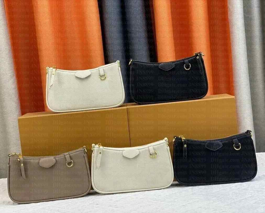 Designer Bag Shoulder Bags Embossed Easy Pouch On Strap Bag Handbag Women Messenger Luxury Handbags Water Ripples Tote Pochette Chain Shoulder Cr-image-947946475
