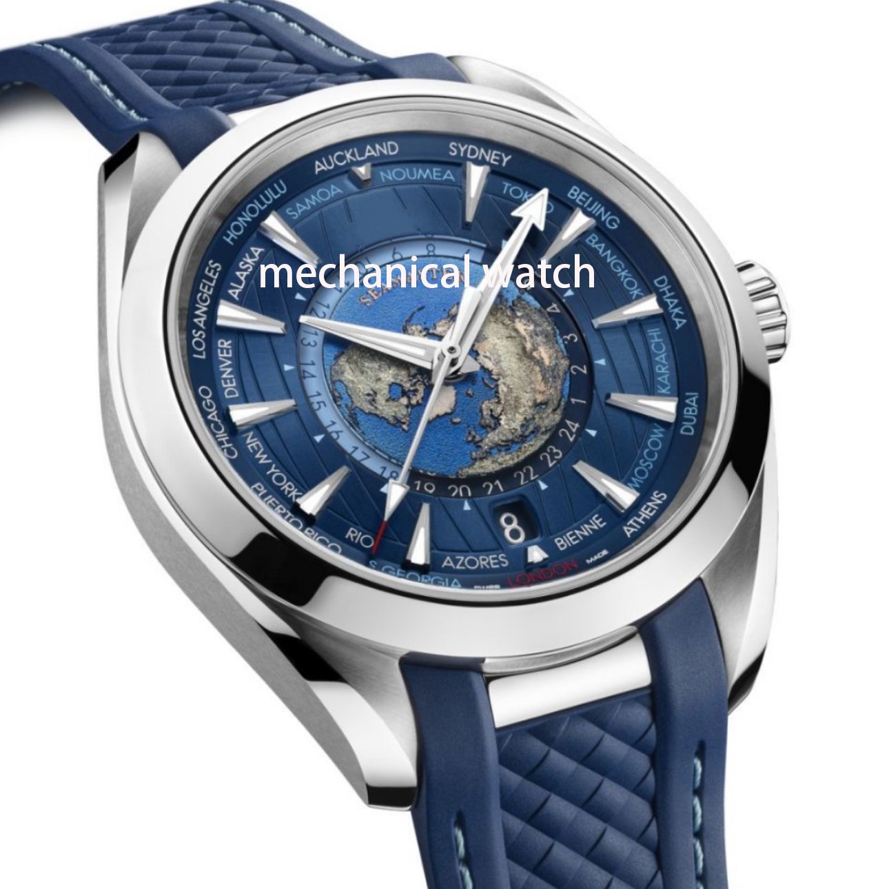 New High Quality Designer Watch Sunburst Dial Classic Earth Surface Tape Mens Watches Ceramic Bezel Men Luxury Watch Automatic Mechanical Movemen