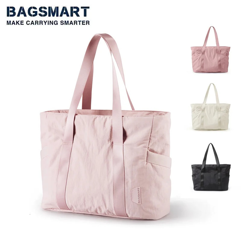Handbag smart fitness bag womens shoulder bag suitable for 15.6-inch laptop yoga bag with yoga mat buckle suitable for sports work and travel 241