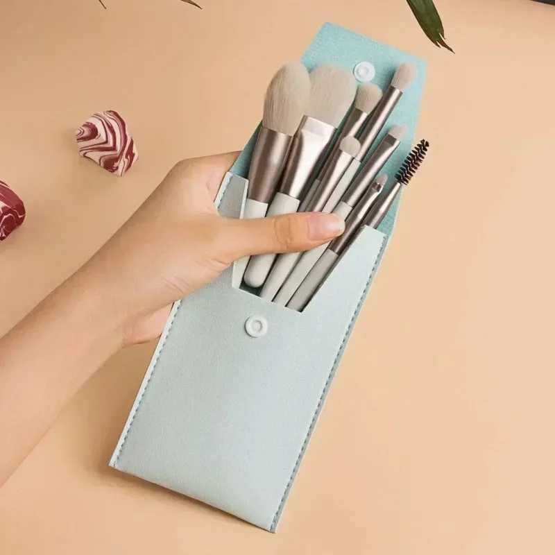 Makeup brush set cosmetics powder eye shadow basic powder blusher mixed concealer professional beauty tools 8 W241113