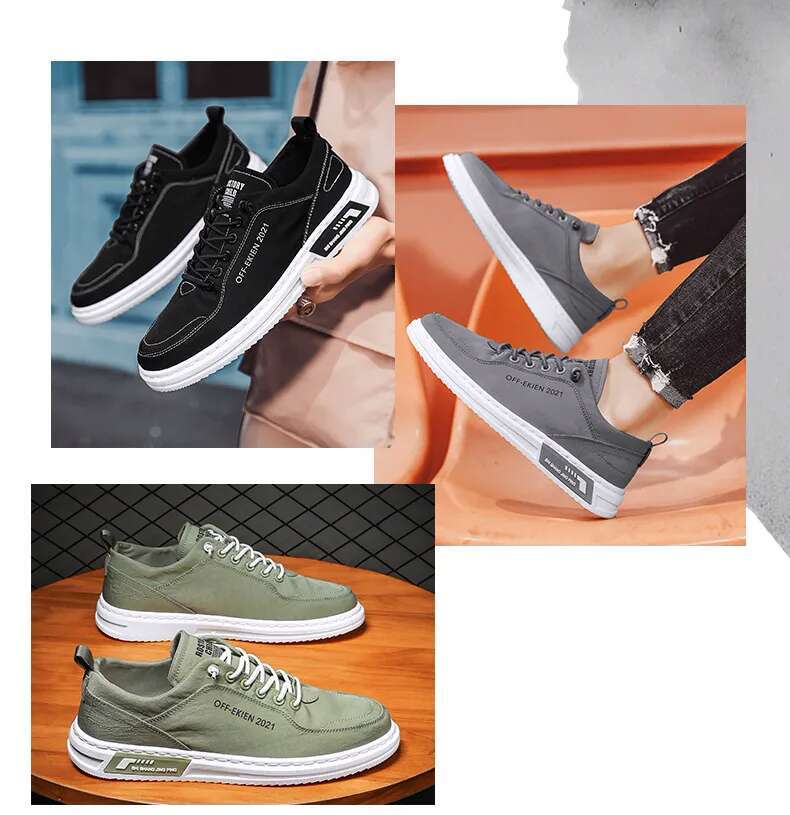 Chaussures en toile de soie glacée Sneakers décontractés de baskets Nouveaux plats de marche respirants Slip on Soft Light Man Vulcanie Shoe Skat