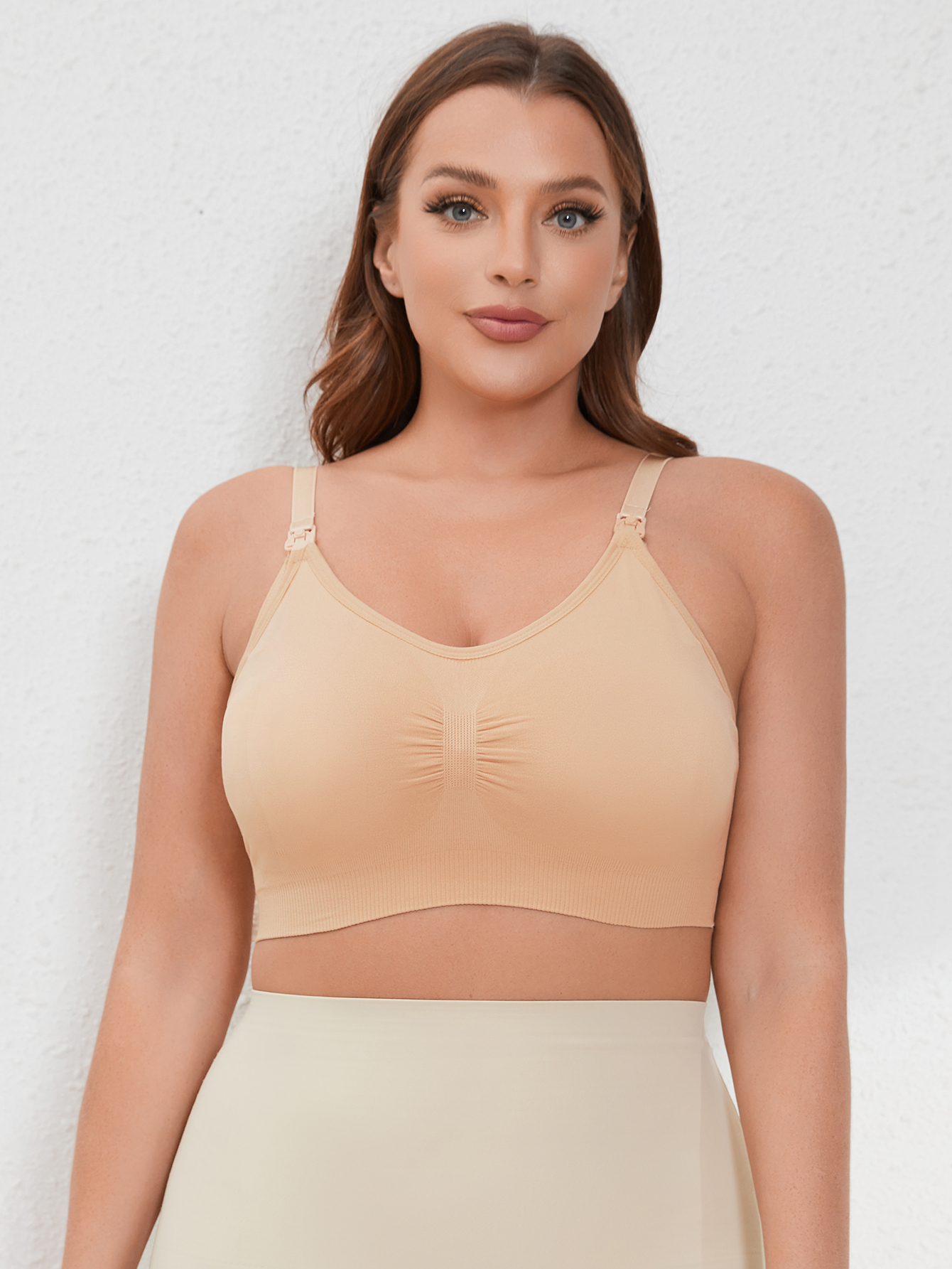 High Quality Maternity Care Bra All Cotton Breastfeeding Maternity Underwear Seamless Large Size Breathable Bra Push Up