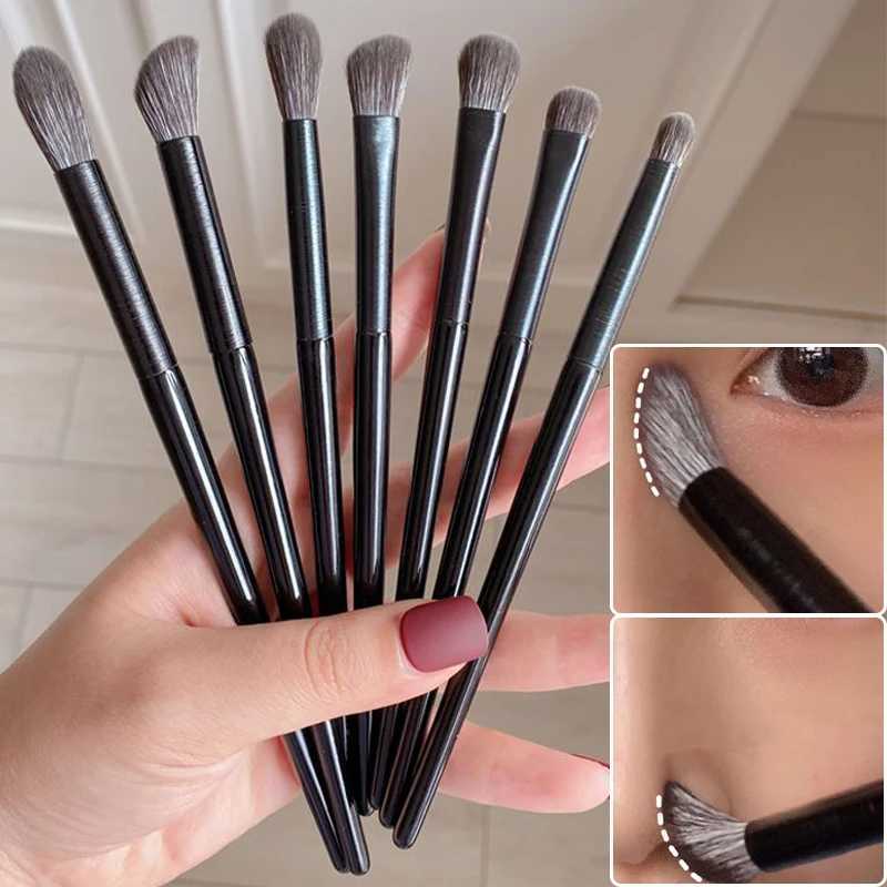 3 sickle shaped nose shadow brushes eye shadow contour makeup brush professional beauty cosmetics mixing concealer tool W241113