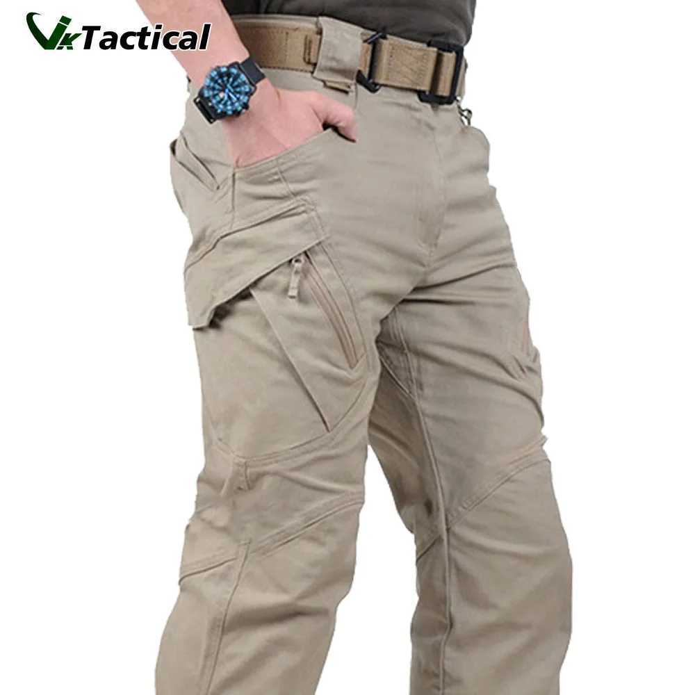 City Tactical Cargo Pants Classic Outdoor Hiking Trekking Army Tactical Joggers Pant Camouflage Military lti Pocket TrousersXJ241112