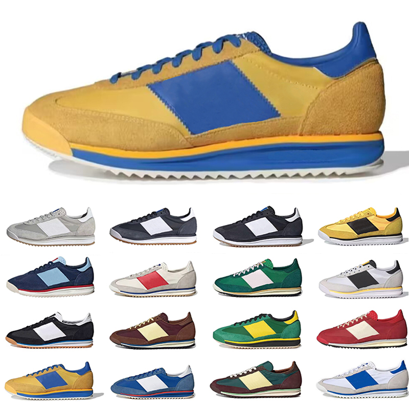 2025 Originals SL 72 RS Mens Casual shoes Designer OG leather Yellow Core Black Cloud White Grey Orange Gum Olive men women trainers sports sneak