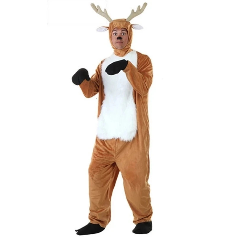 Ensemble complet unisexe des femmes adultes hommes renne costumes de cerf