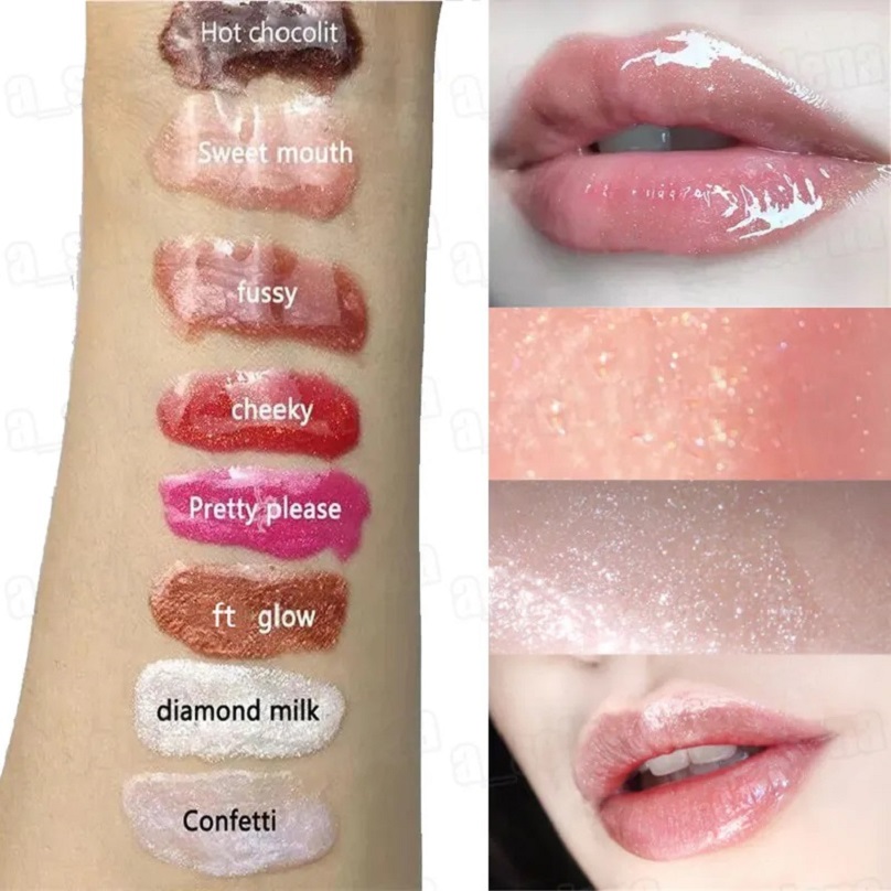 Makeup Lip Gloss Lipstick Moisturizer Sexy Liquid Waterproof Lipstick Lip Plumper-image-432269459