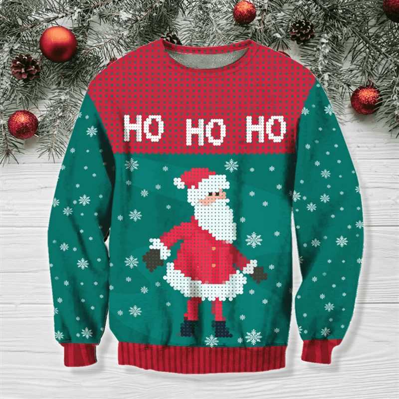 Delicious Pizza Cat Sweatshirt Men Fashion 3d Printing Funny Christmas Sweater Pullover Crew Neck Festival Gifts Hoodies Kid Top LX241113