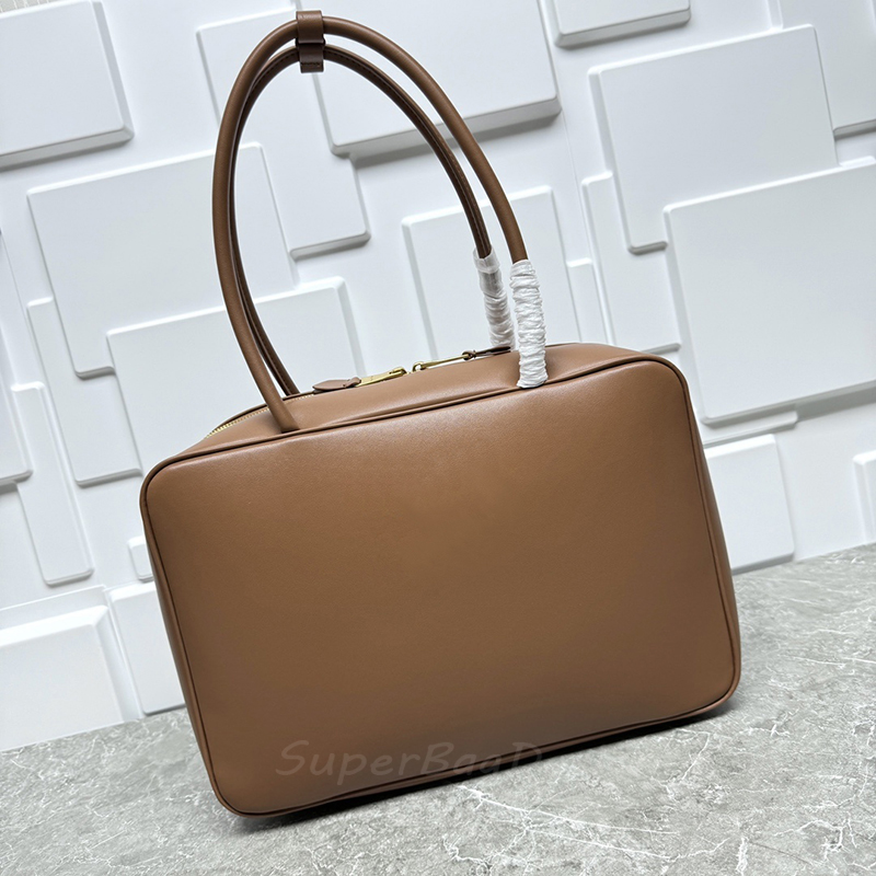 7A Designer grand sac fourre-tout Bowling Mandonne de mallette Sacs en daim Vintage Cross Body Hands Sac à main en cuir authentique Femme Dame Mi