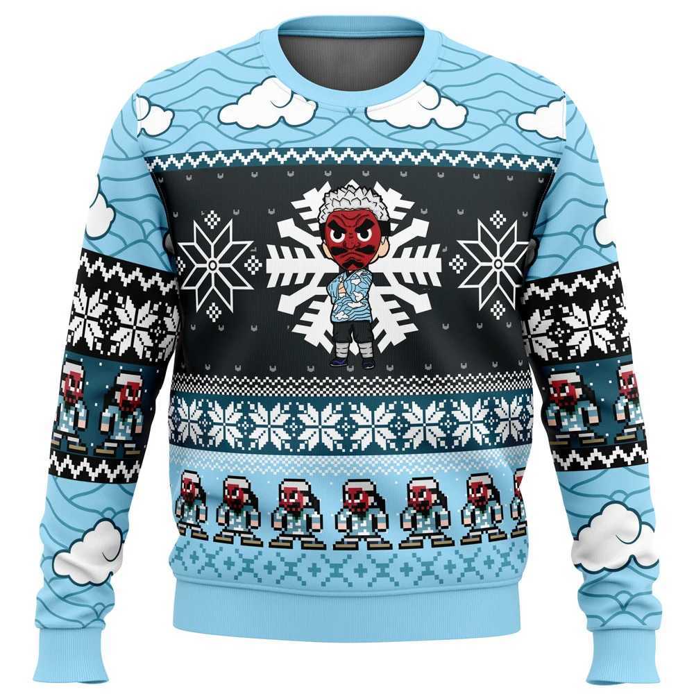 2025 New Year Christmas Time Ugly Christmas Sweater Gift Santa Claus Pullover Mens 3D Sports Shirt and Autumn/Winter Top LX241113