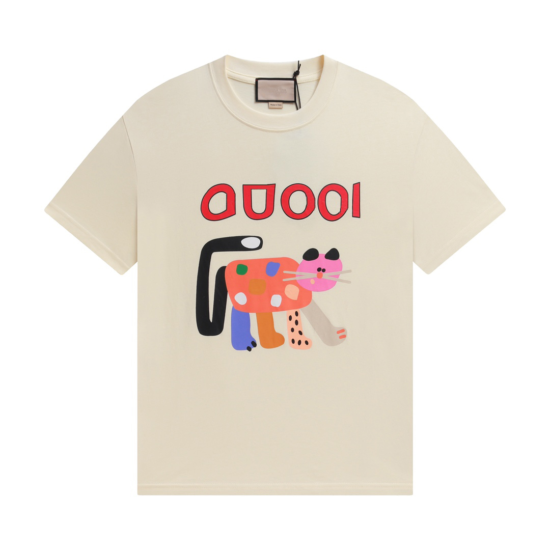 Designer Tide T-shirts LETTRE CHORD LETTRE LAMINÉE PRINT COUPE COUPE HAUTE STREET LOVE T-shirt décontracté Pur Tops en coton Pure pour hommes et