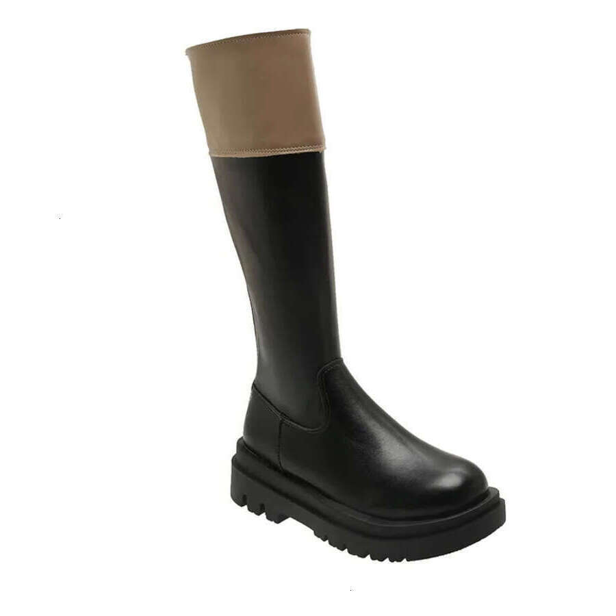 Lolita Boots-Women Round Boots Toe Soes Zipper Tig eels ig Sexy Med 2025 Ladies Autumn Over-te-Knee Rock Rubber f49d M260805