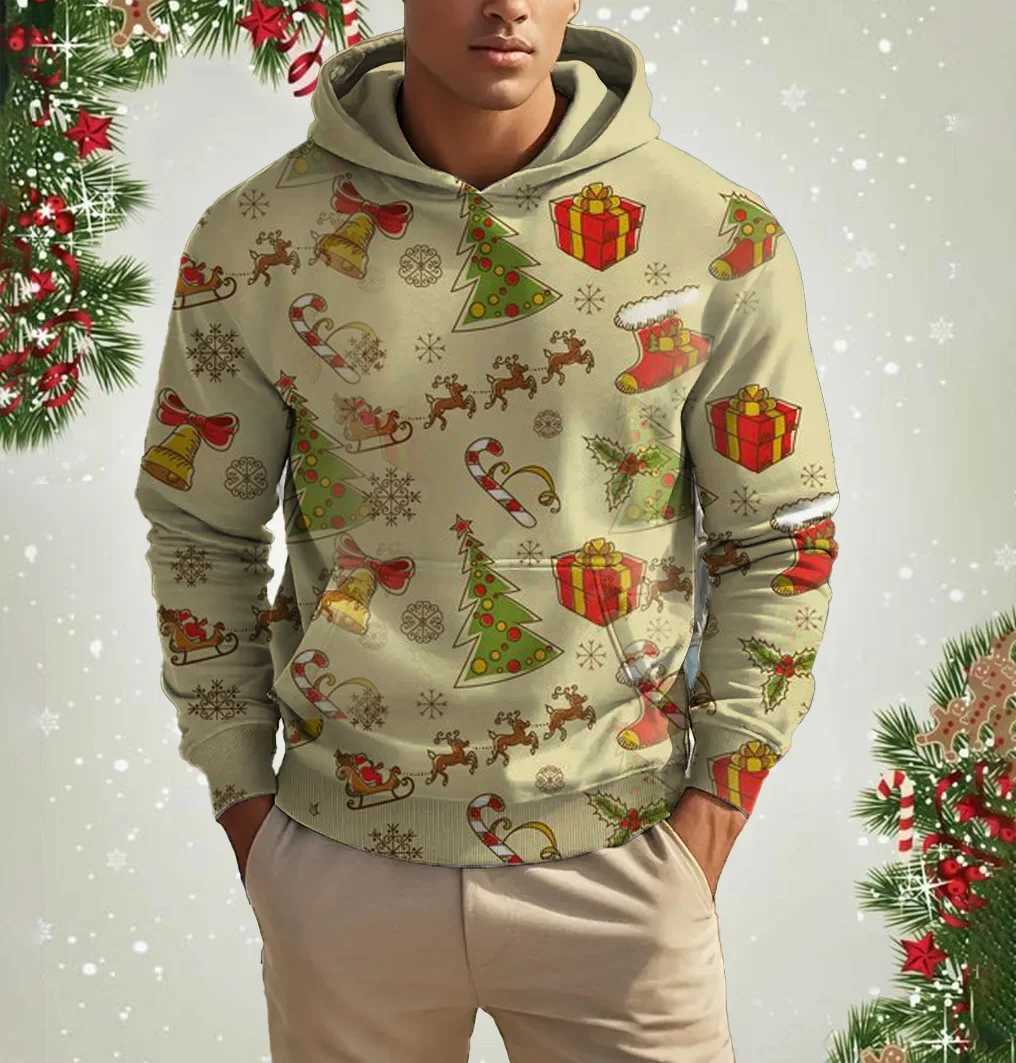 Automne / hiver 2024 Hoodie pour hommes à la mode et confortable Nouveau sweat à capuche de sport décontracté à imprimé numérique imprimé 3D LX24