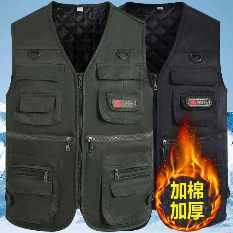 Hiver Nouveau poche pour hommes randonnées tactiques gilet de pêche pour hommes