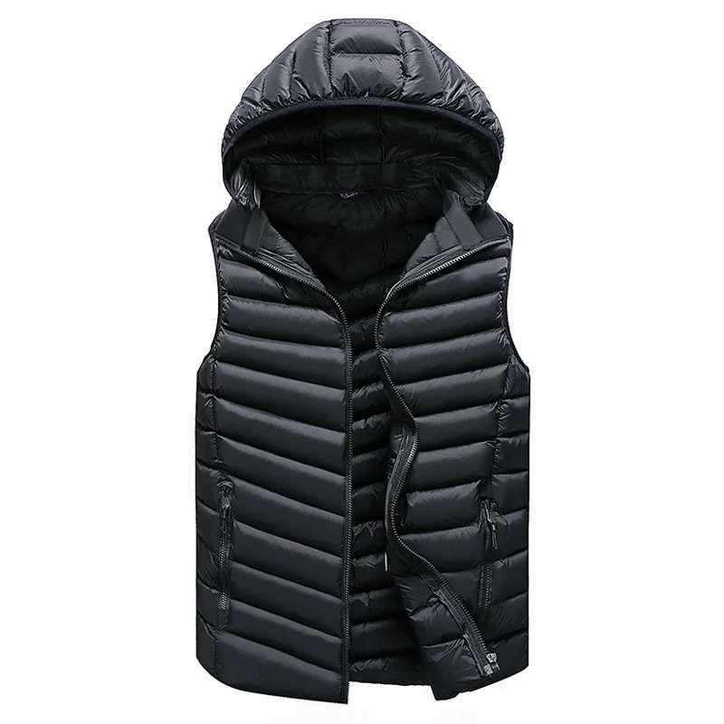 Veste sans manches hivernales pour hommes décontractés