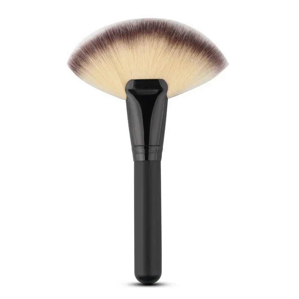 1PCS Soft Makeup Large Fan Brush Foundation Blush Blusher Powder Highlighter Brush Powder brushes Cosmetic Brushes MaquiagemXJ241113