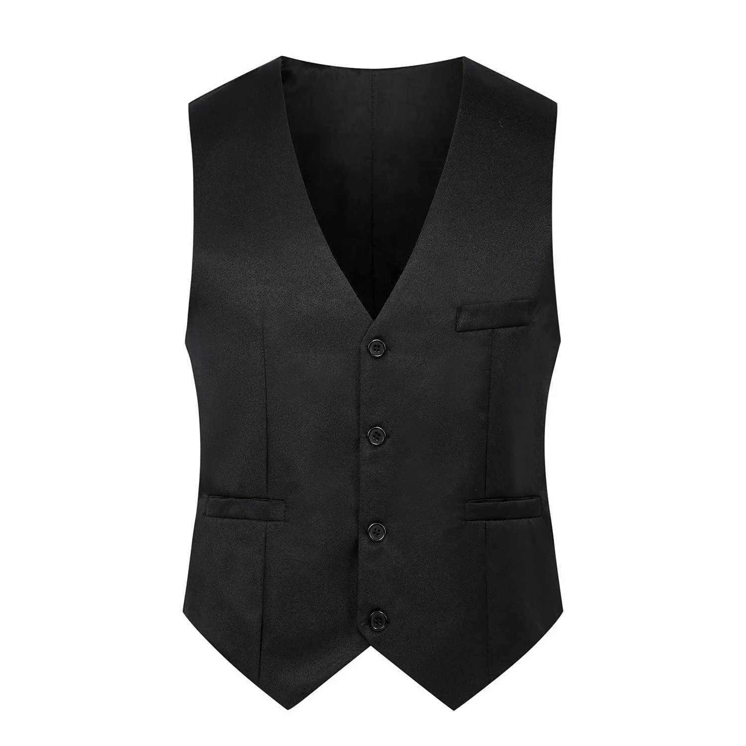 2024 printemps et automne Nouveau style British Fashion Mens costume gilet slim waitco Mens Vest de style coréen