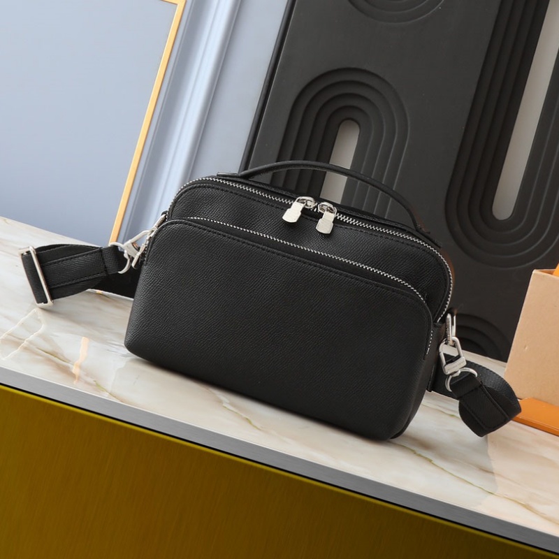 Sac à bandoulière de créateur Men Avenue Messenger Sac sac Luxe Luxe Cuir Pochette Sacs de body