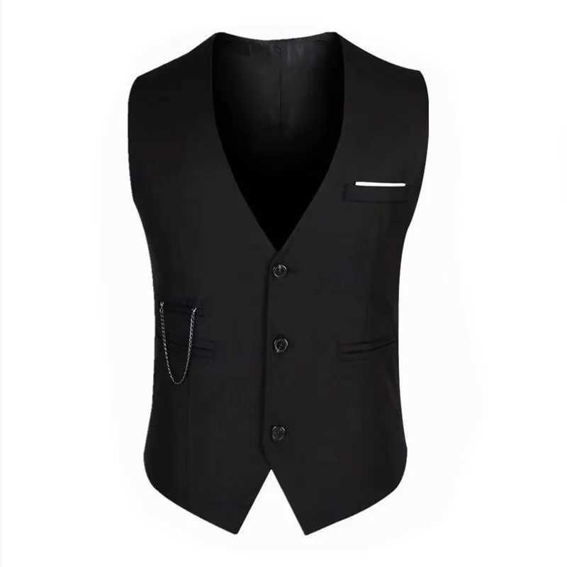 7xl Giles de robe de haute qualité pour hommes Slim Fit Mens Suit gilet Male Waistcoat Gilet Homme Casual Sans manchettes Format Formal Formal LX