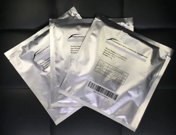 Membrane antigel professionnelle pour la cryothérapie - film anti-congelant de haute qualité et cryo-pad pour une cryolipolyse sûre et efficace