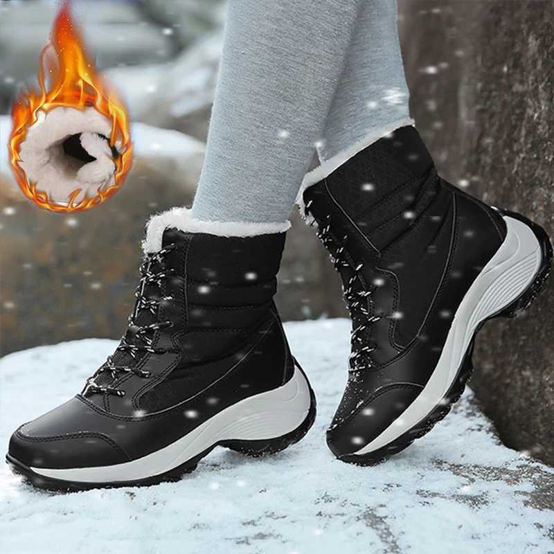 Bottes de neige de haute qualité Tendance Wen Chaussures plate-forme pour femmes chaussures solides Wens High Boots Platform Boots Wen Botas Muje