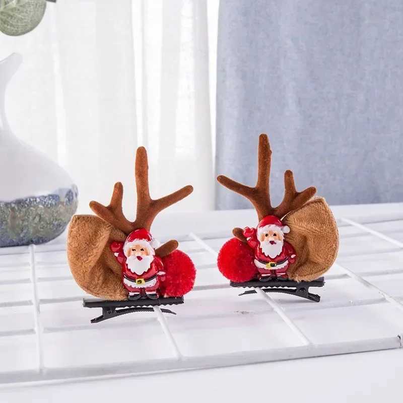 Coiffe de fourmille mori tie fée clip de Noël accessoires de cheveux de photo femelles